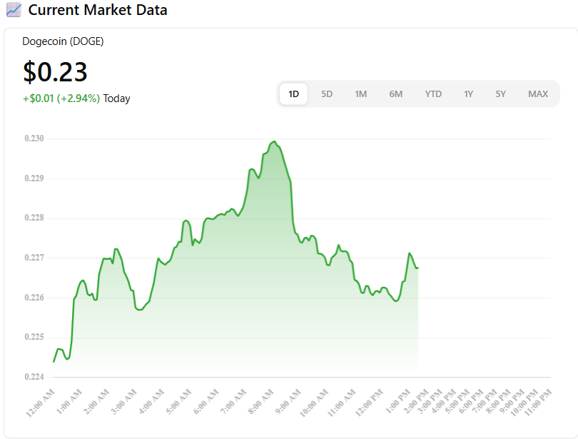 Dogecoin Price Breakout at $0.220: Is the Bull Run Here?