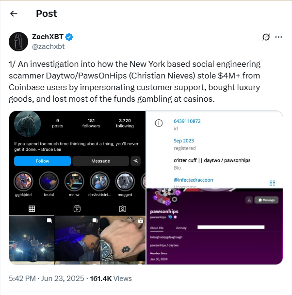 Crypto Scam $4 Million Coinbase: The Shocking 2025 Heist