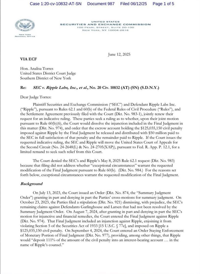SEC Ripple Settlement: A Landmark Crypto Legal Resolution
